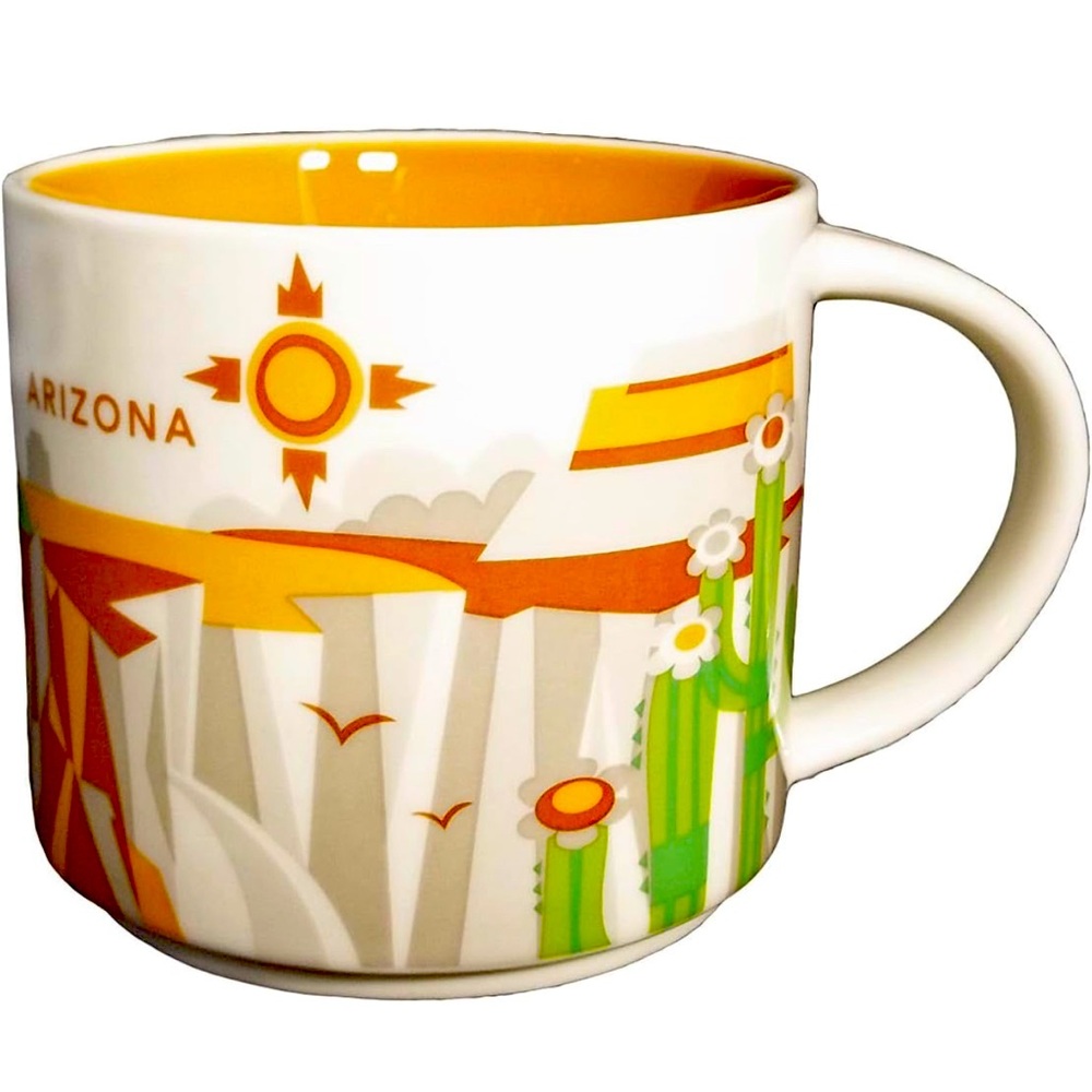 Retired Starbucks You Are Here Collection Arizona